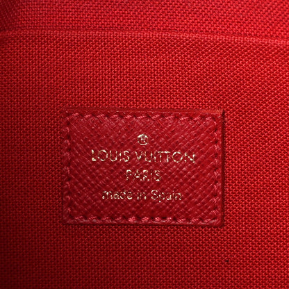 Louis Vuitton Damier Ebene Pochette Felicie Chain Wallet 7 of 10