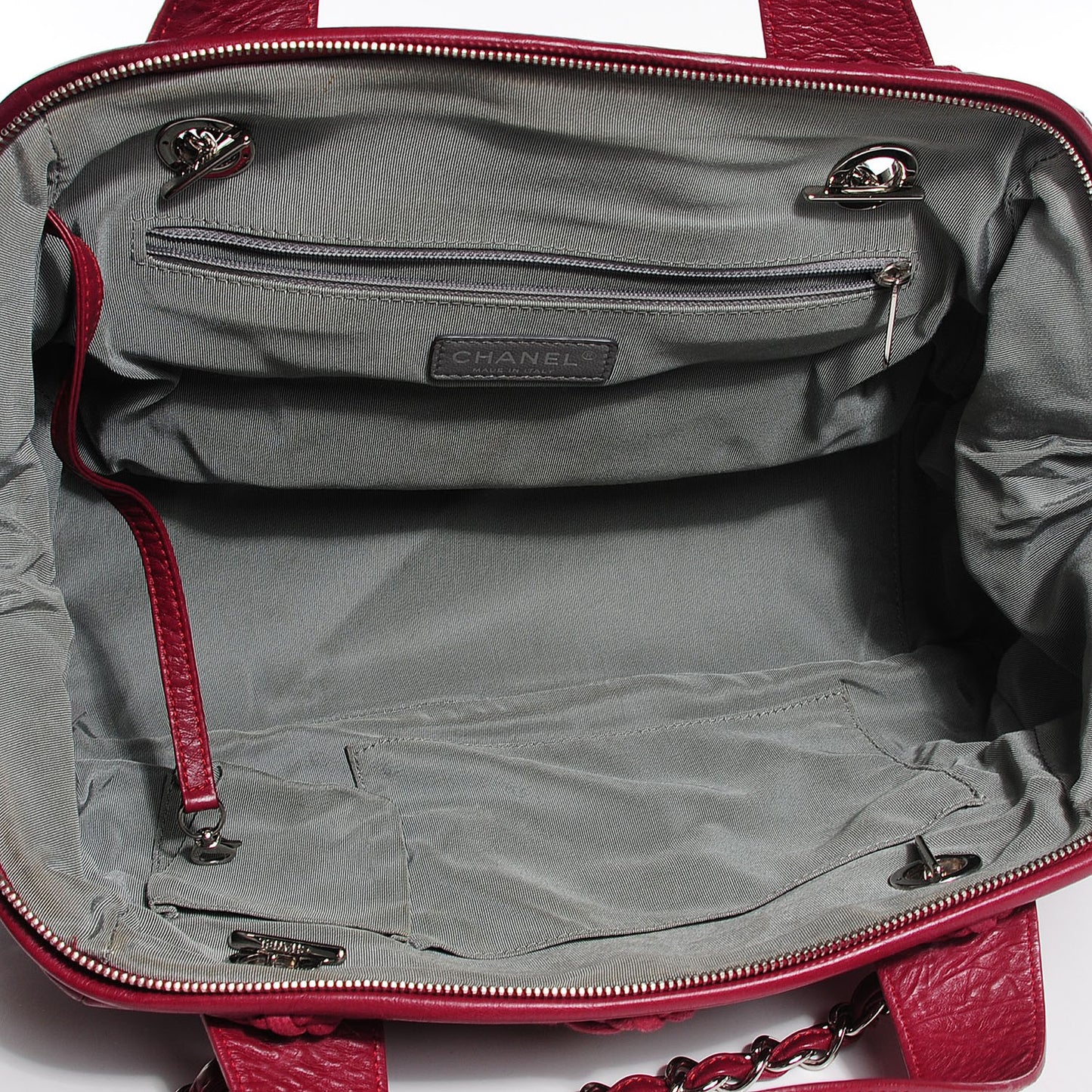 Calfskin Ultra Stitch Bowler Red