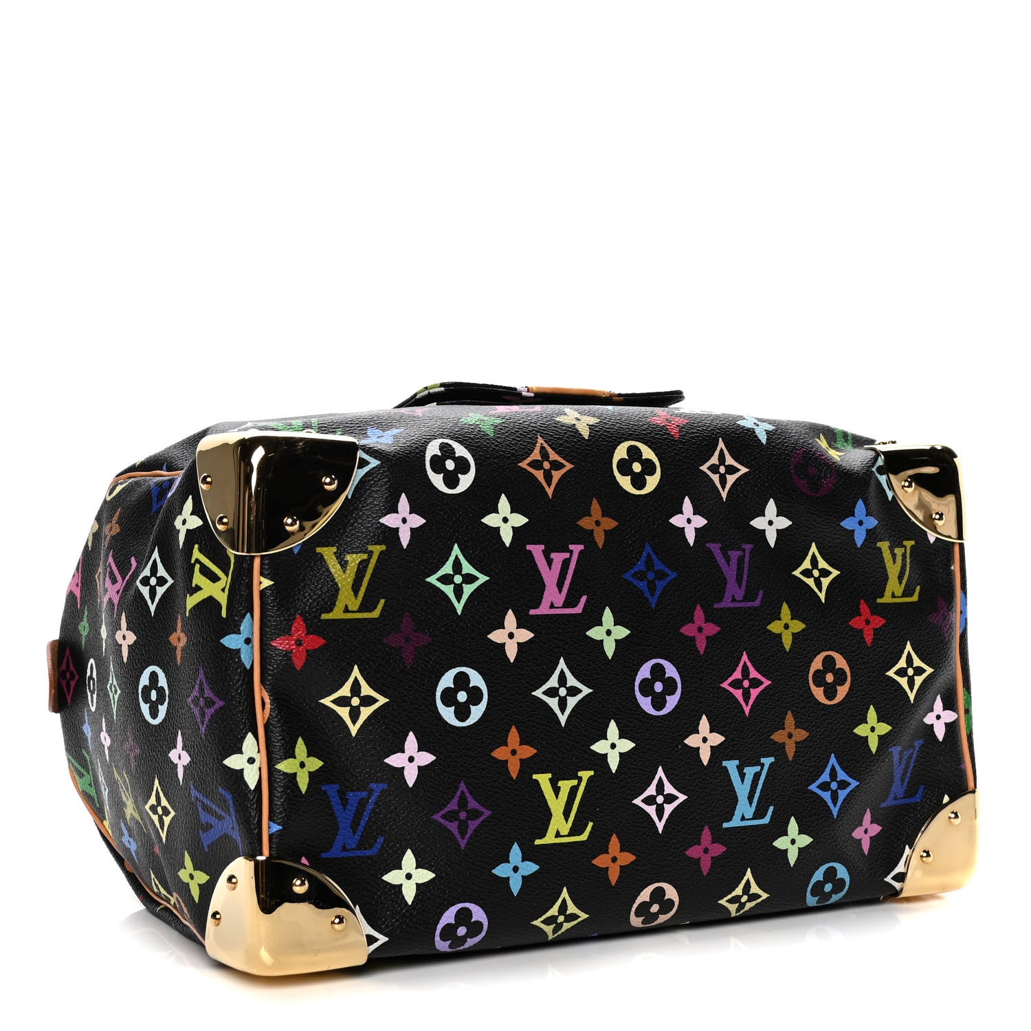 Louis Vuitton Monogram Multicolor Speedy 30 Black 10 of 29