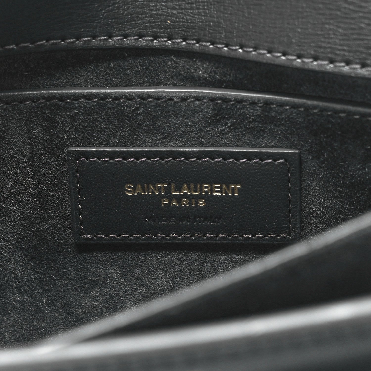 Saint Laurent Calfskin Medium Monogram Sunset Gray 6 of 13