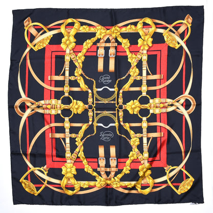 Hermes Silk Grand Manege Scarf 90 1 of 9