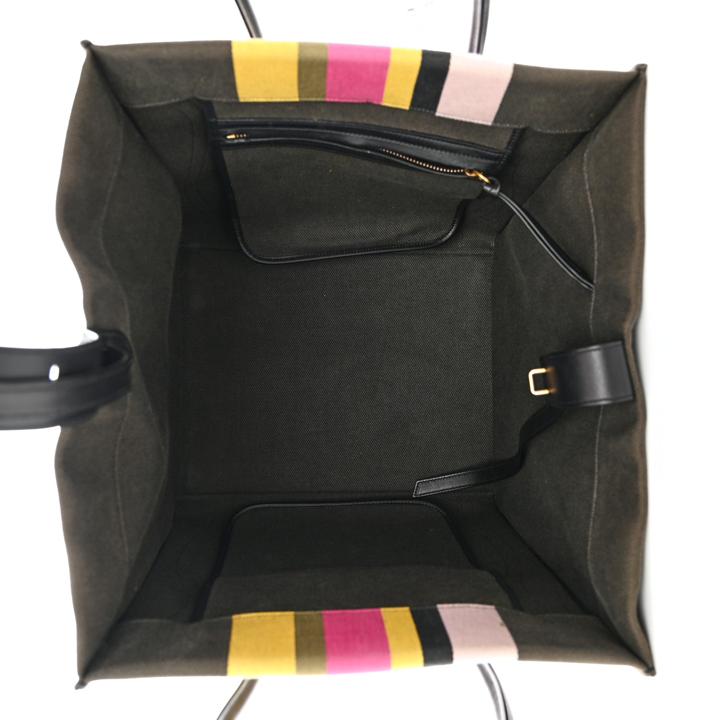 Canvas Striped Medium Phantom Luggage Multicolor