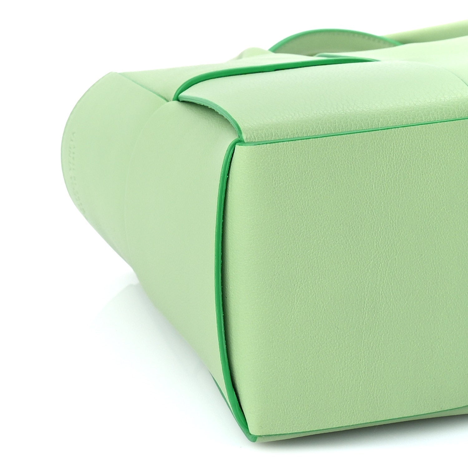 Bottega Veneta Nappa Maxi Intrecciato Medium Arco Tote  Pistachio Parakeet 7 of 8