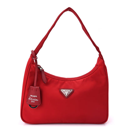 Prada Tessuto Nylon Mini Re-Edition 2000 Bag Rosso 1 of 8