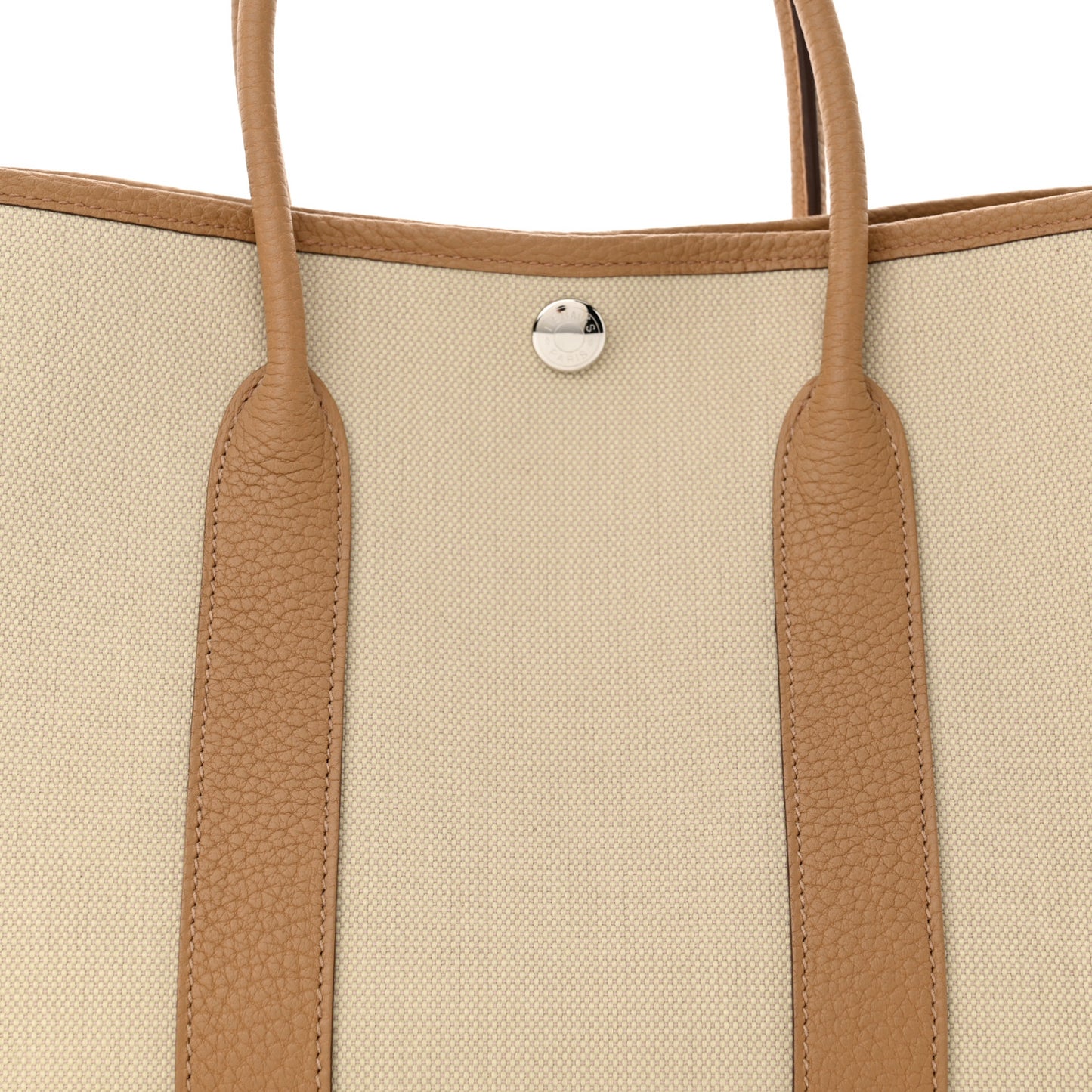 Toile Militaire Vache Country Garden Party 30 TPM Tote Beton Biscuit