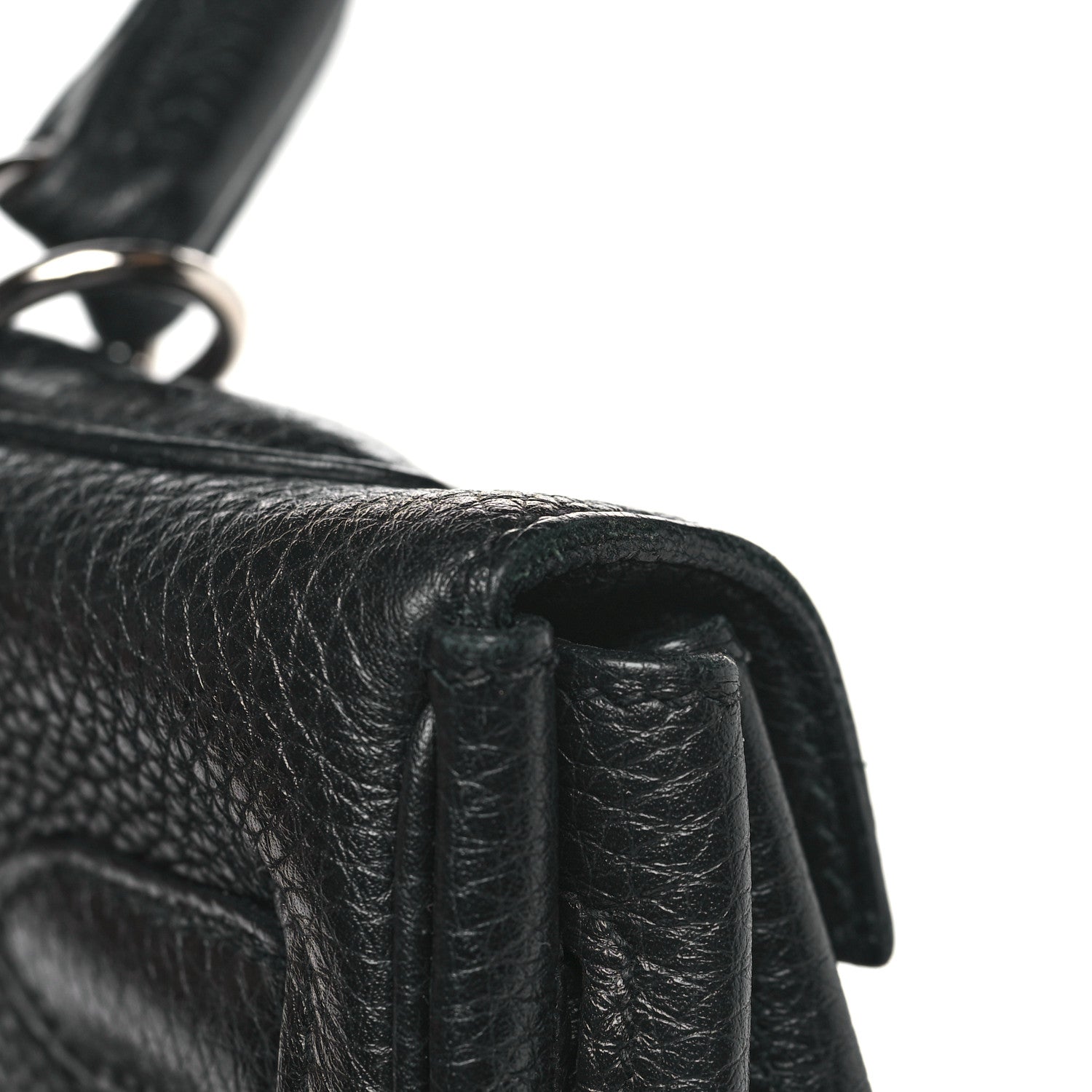 Hermes Taurillon Clemence Kelly Retourne 32 Black 13 of 14