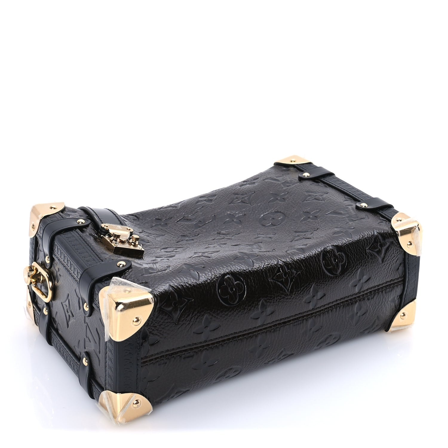 Louis Vuitton Calfskin Monogram Side Trunk MM  Brown 3 of 7