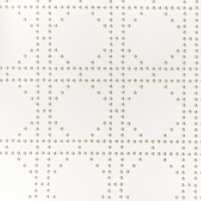 Christian Dior Lambskin Studded Cannage Medium Lady Dior White 8 of 10