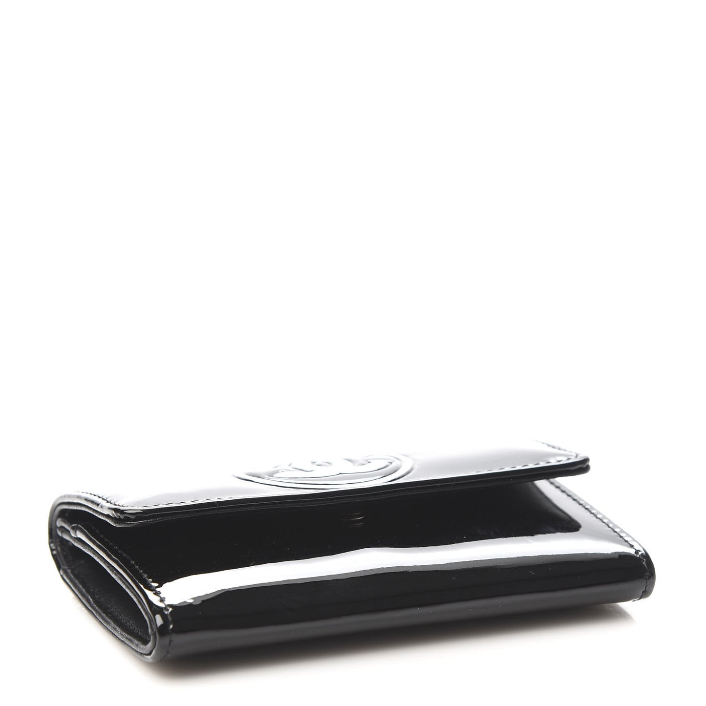 Patent CC Card Holder Black White