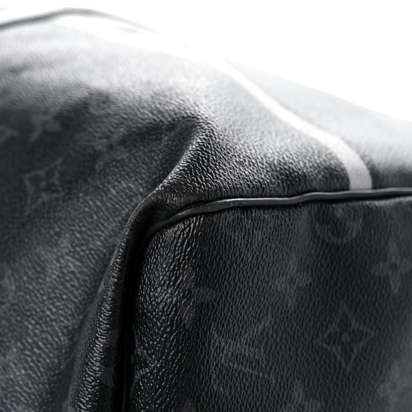 X FUJIWARA Monogram Eclipse Flash Fragment Keepall Bandouliere 55