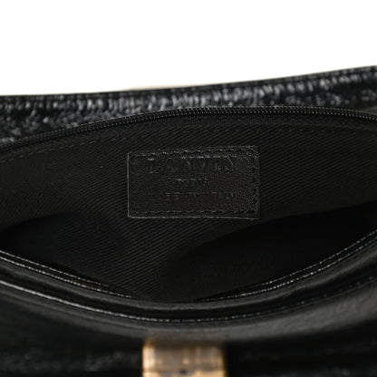 Lanvin Lambskin Happy Chain Bag Black 9 of 10