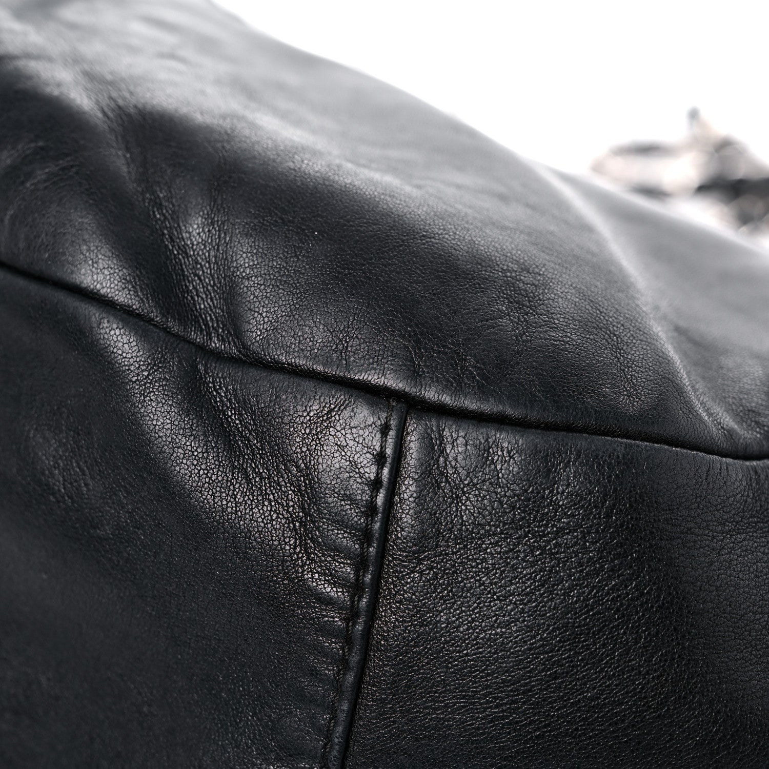 Chanel Lambskin Sensual Hobo Black 9 of 17