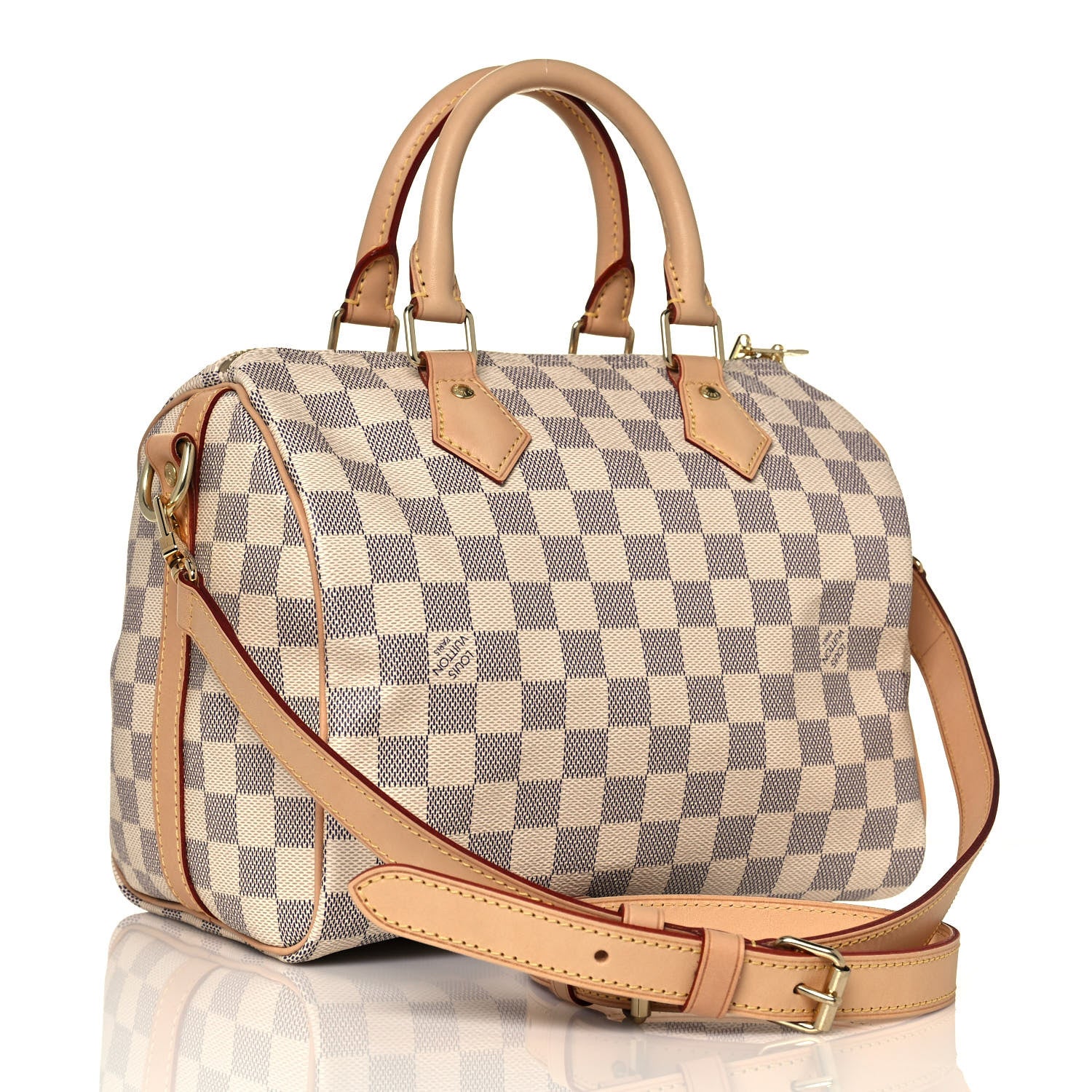 Louis Vuitton Damier Azur Speedy Bandouliere 25 3 of 12