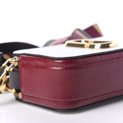 Marc Jacobs Saffino Small Snapshot Camera Bag Silver Multicolor 8 of 13