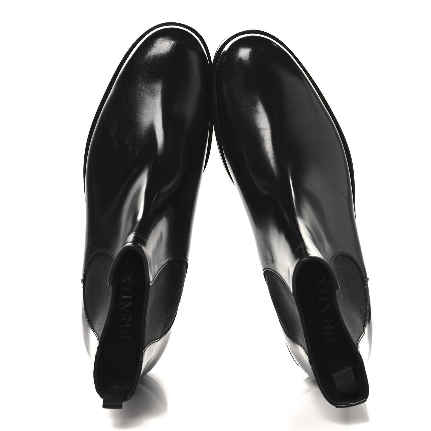 Spazzolato Mens Chelsea Boots 12 Black