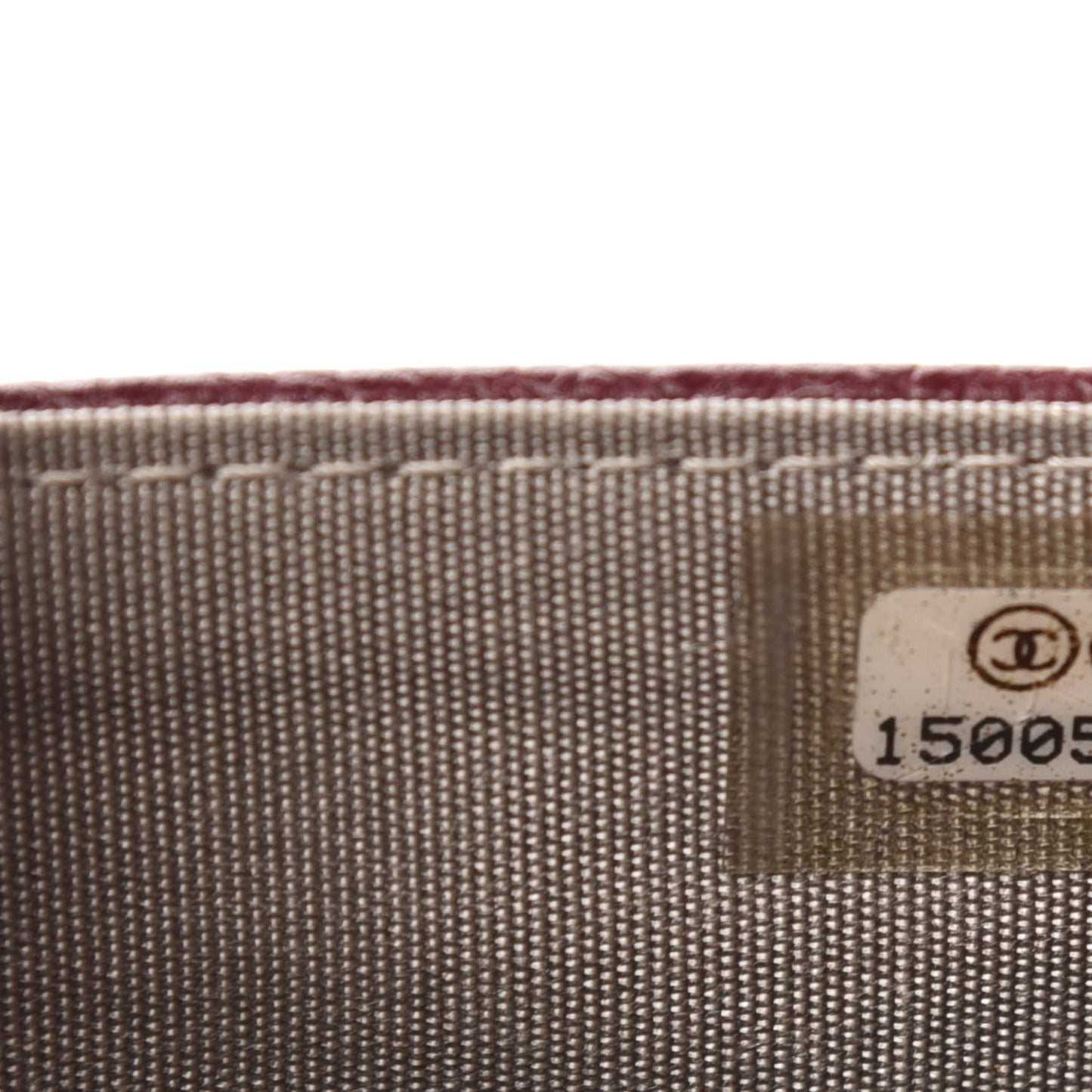 Caviar Timeless CC Wallet on Chain WOC Dark Red