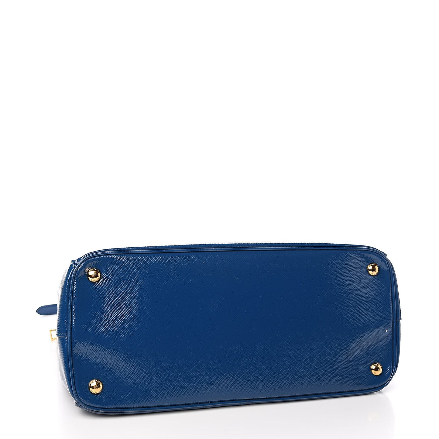 Saffiano Vernice Medium Galleria Double Zip Tote Ottanio