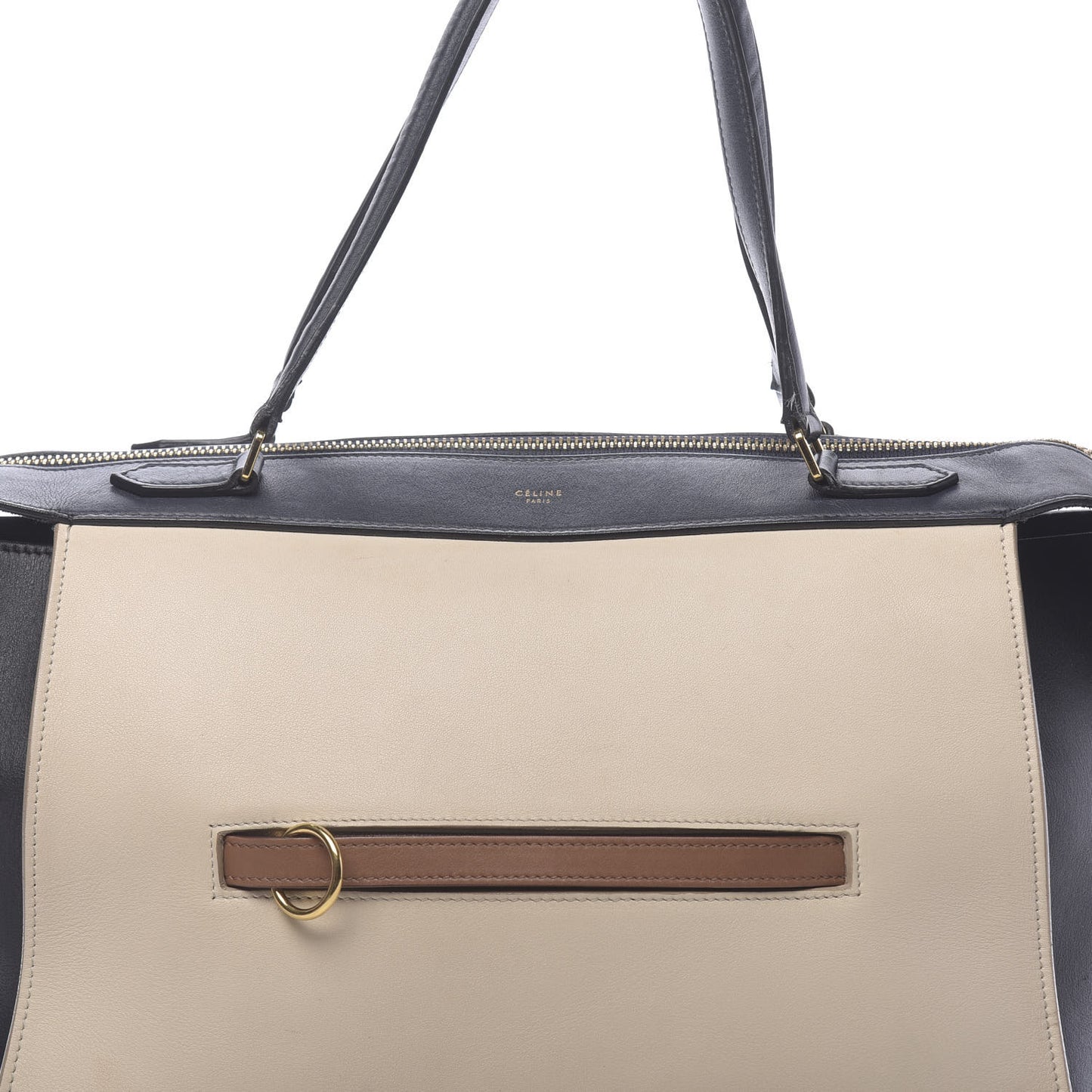 Smooth Calfskin Small Ring Bag Chalk