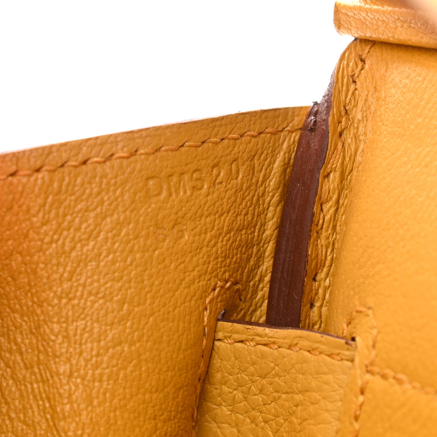 Hermes Togo Birkin 30 Jaune Ambre 7 of 11