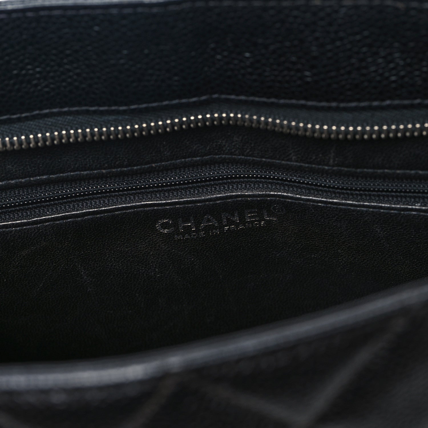 Chanel Caviar Quilted Medallion Tote Black 6 of 10