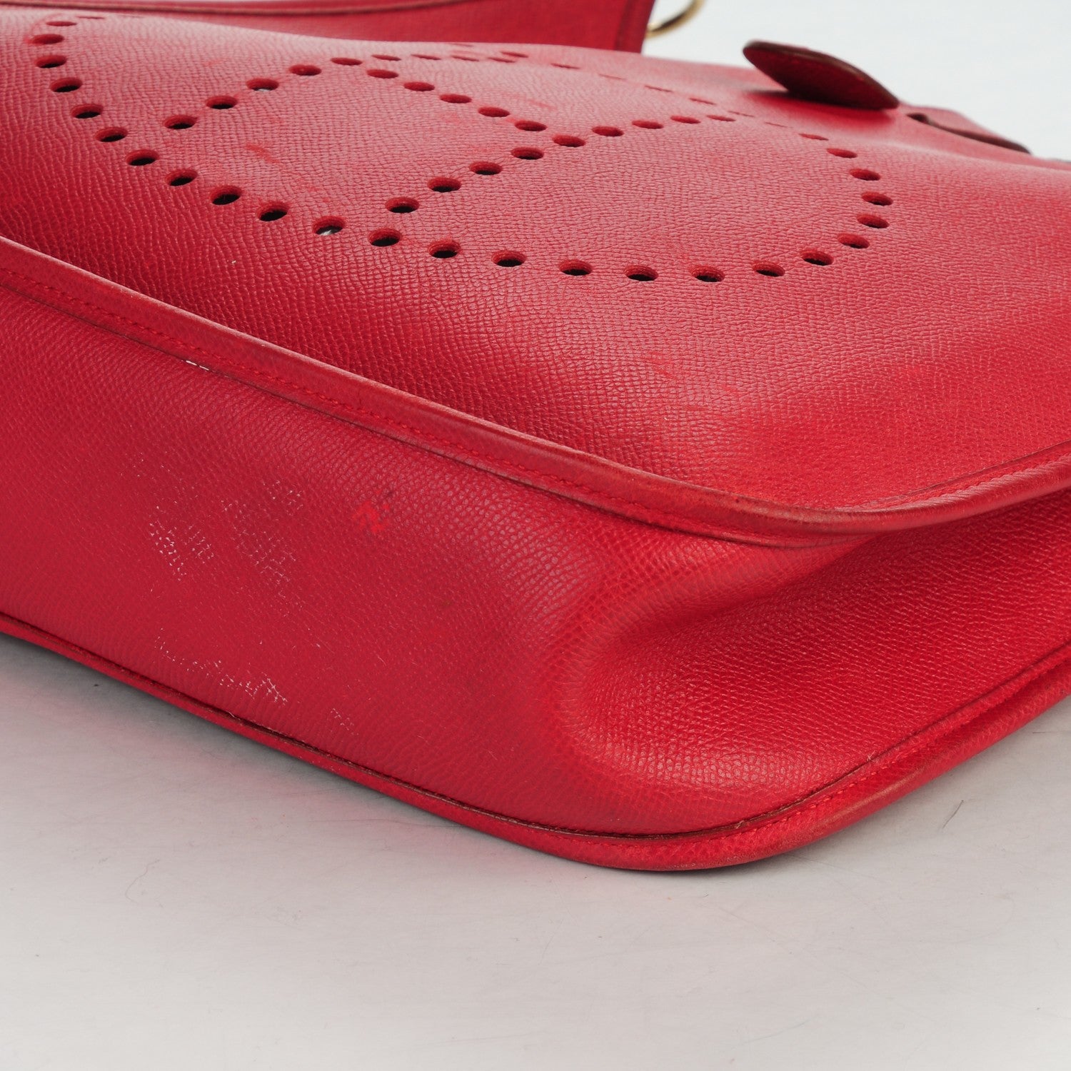 Hermes Courchevel Evelyne GM Rouge Vif 18 of 20