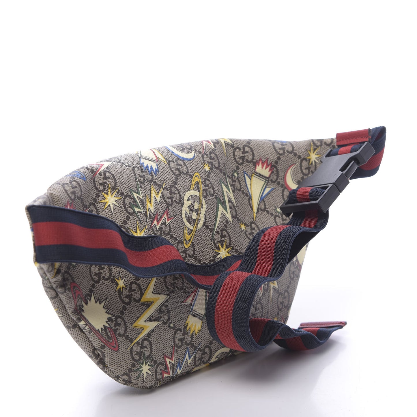 GG Supreme Monogram Childrens Space Print Belt Bag Multicolor
