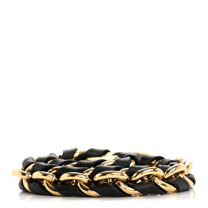 Louis Vuitton Calfskin Multi Pochette Chain Shoulder Strap Black Gold 2 of 3