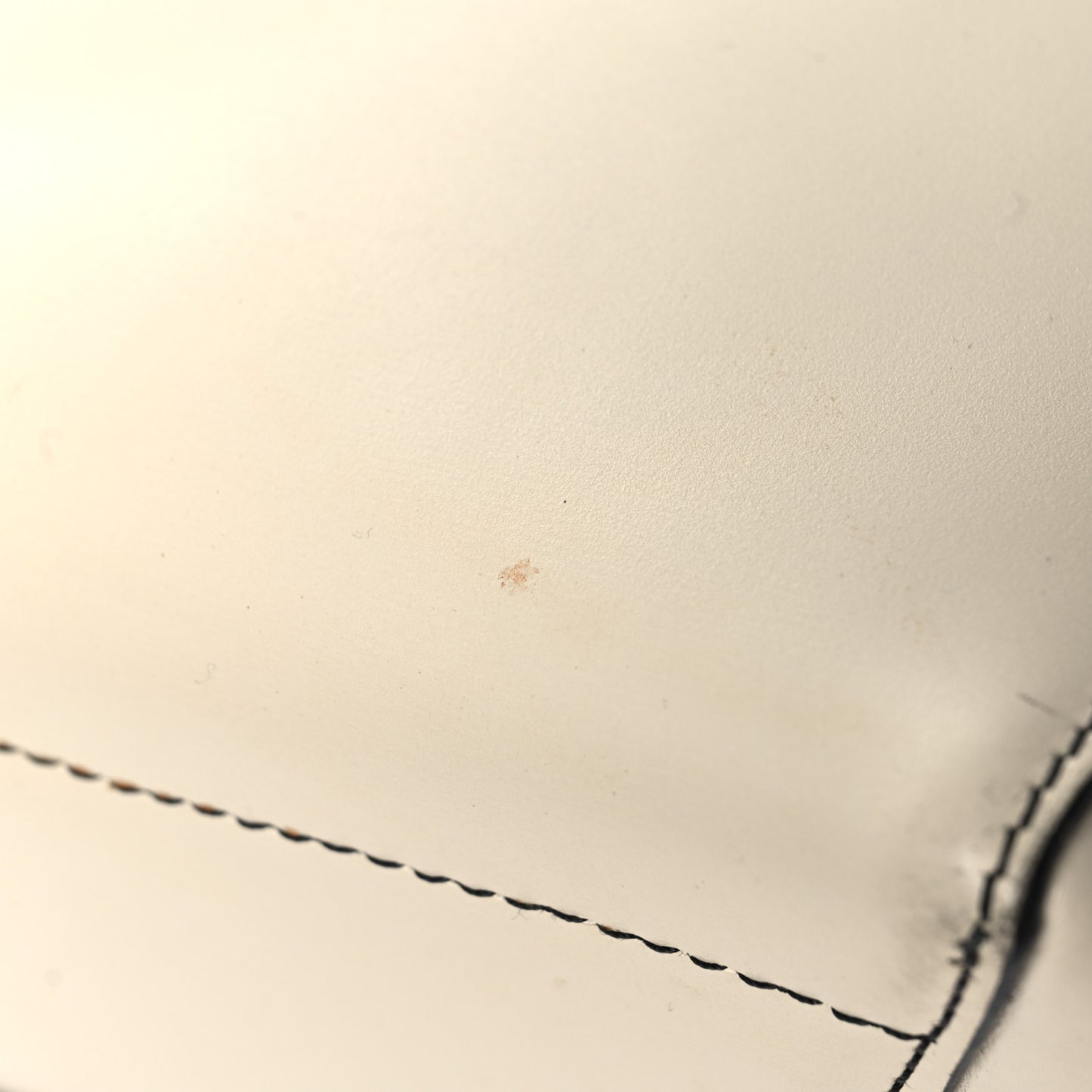 Supersoft Calfskin Sangle Bucket Bag White