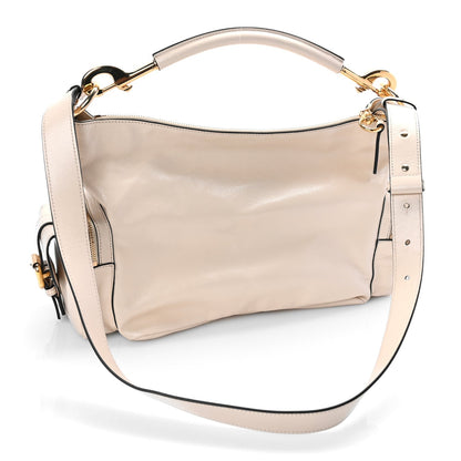 Chloe Shiny Calfskin Medium Double Carry Camera Bag Sweet Beige 2 of 8