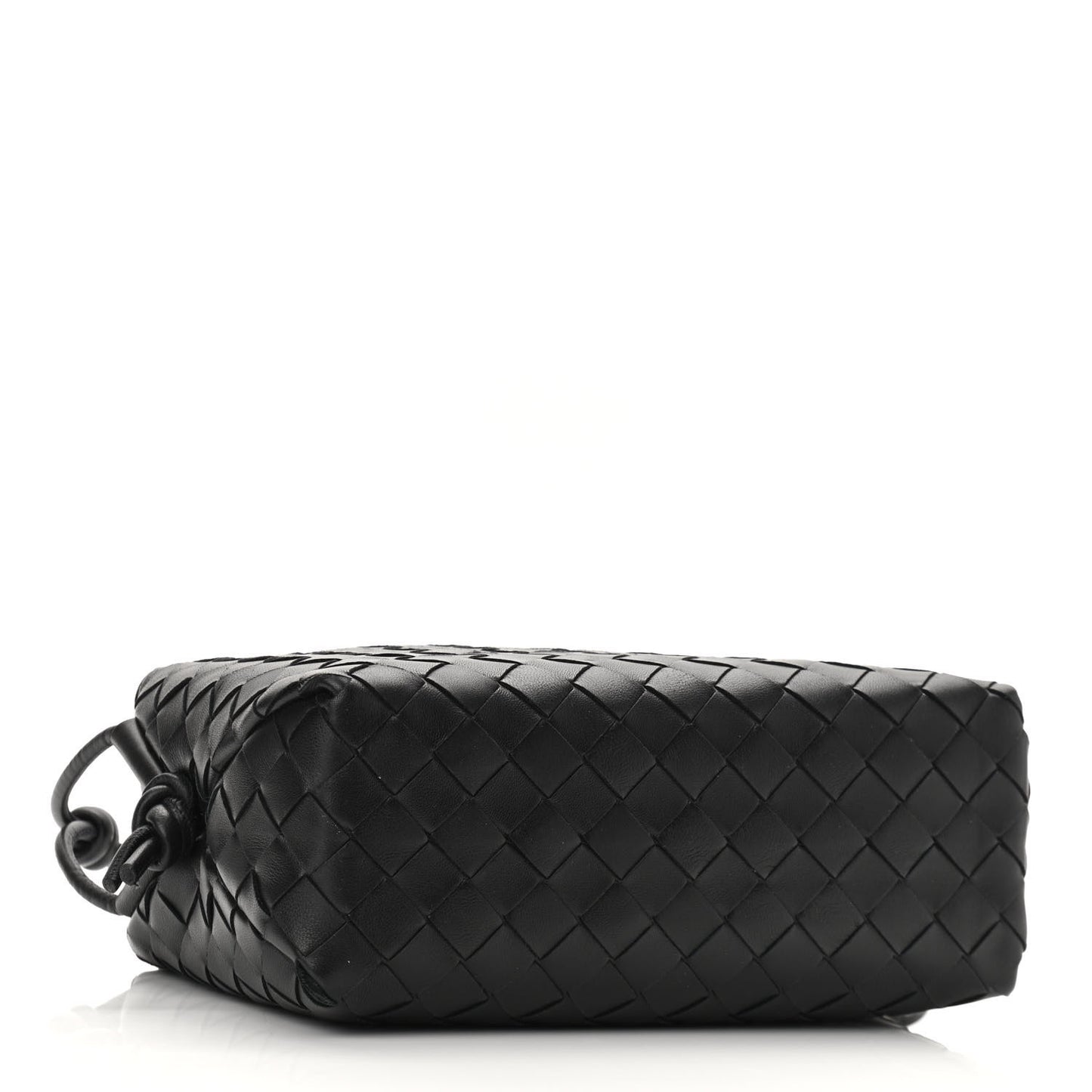 Nappa Intrecciato Small Loop Camera Bag Black