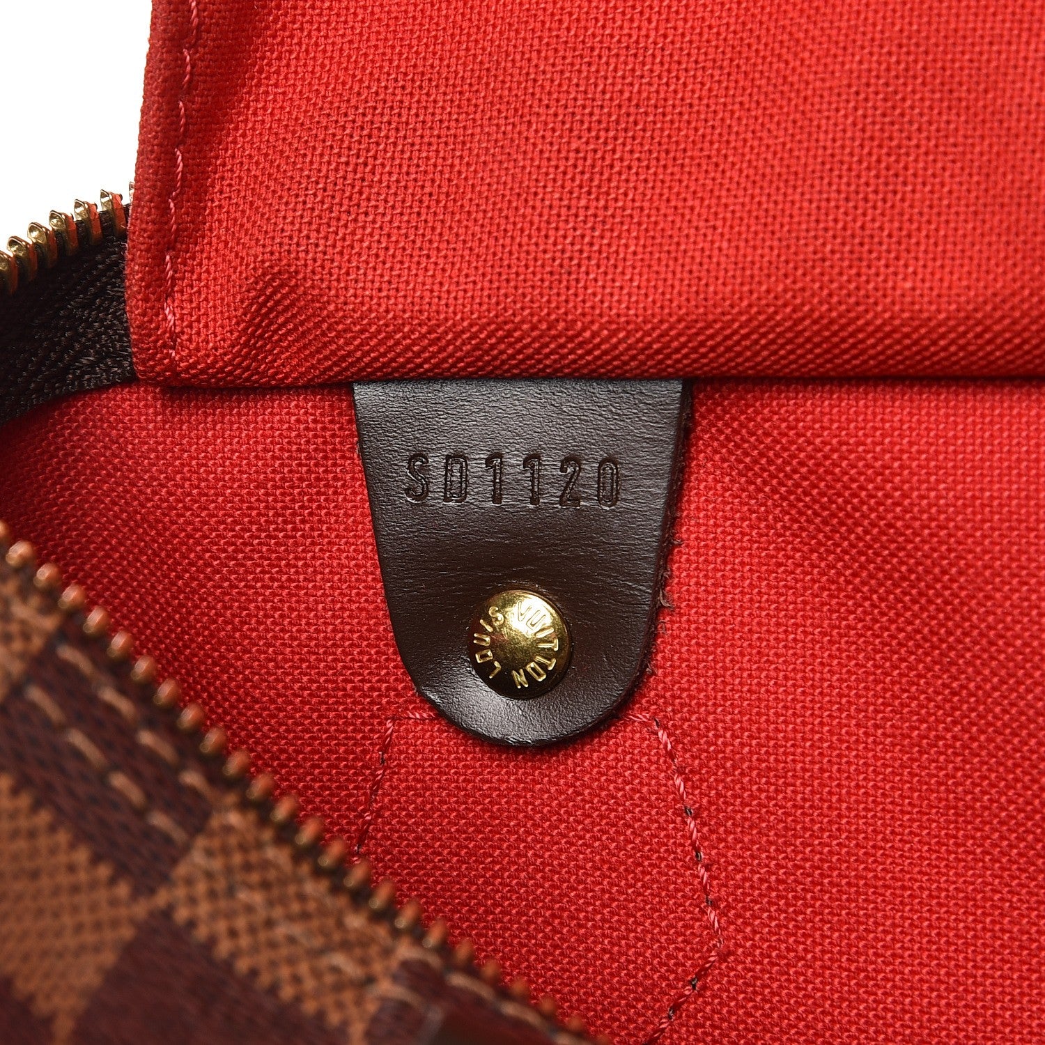 Louis Vuitton Damier Ebene Speedy 30 7 of 15