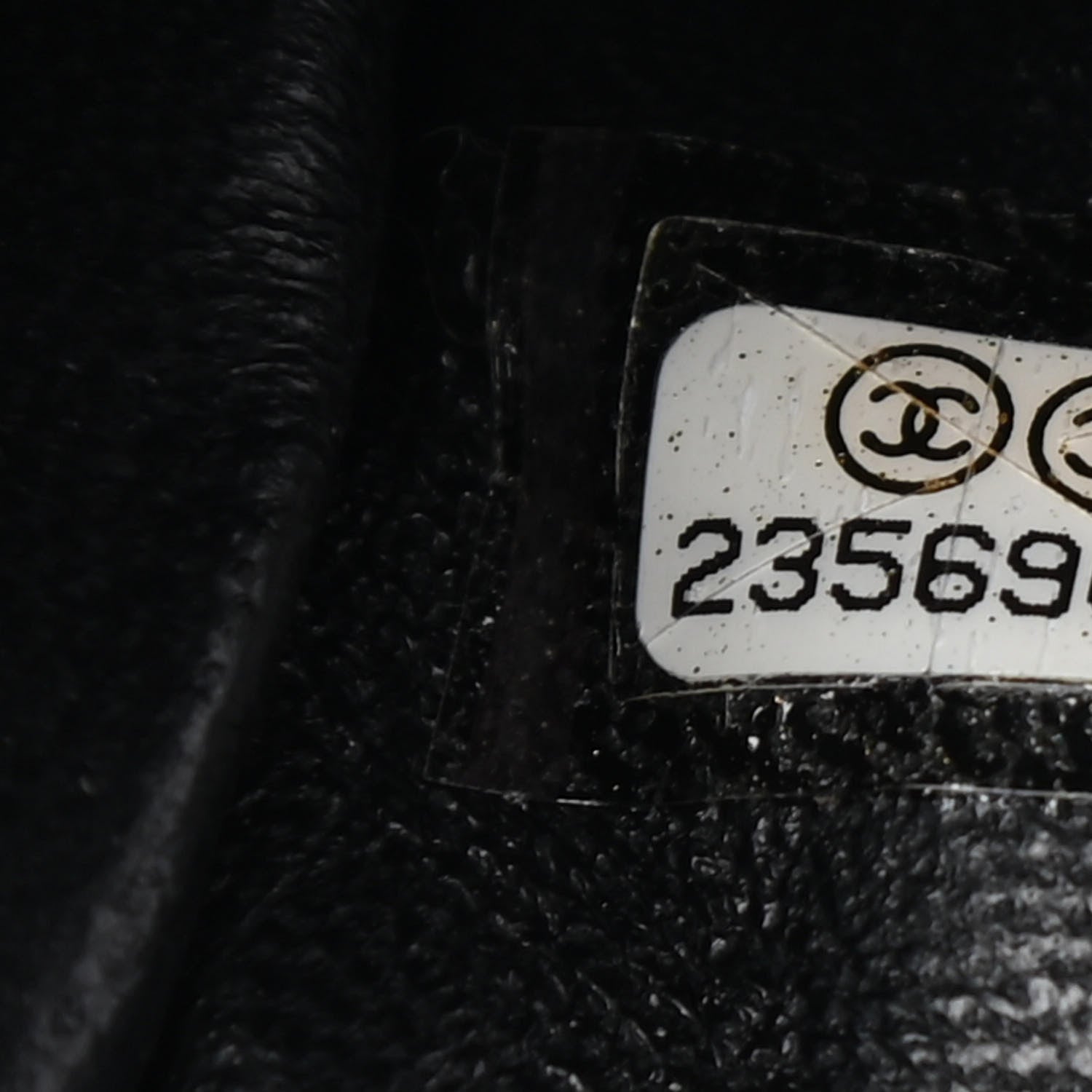 Chanel Lambskin Chevron Quilted Jumbo Double Flap Black 6 of 6