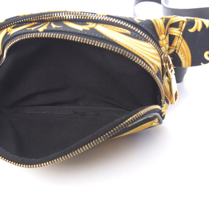 Versace Nylon Baroque Print Belt Bag Black 5 of 11