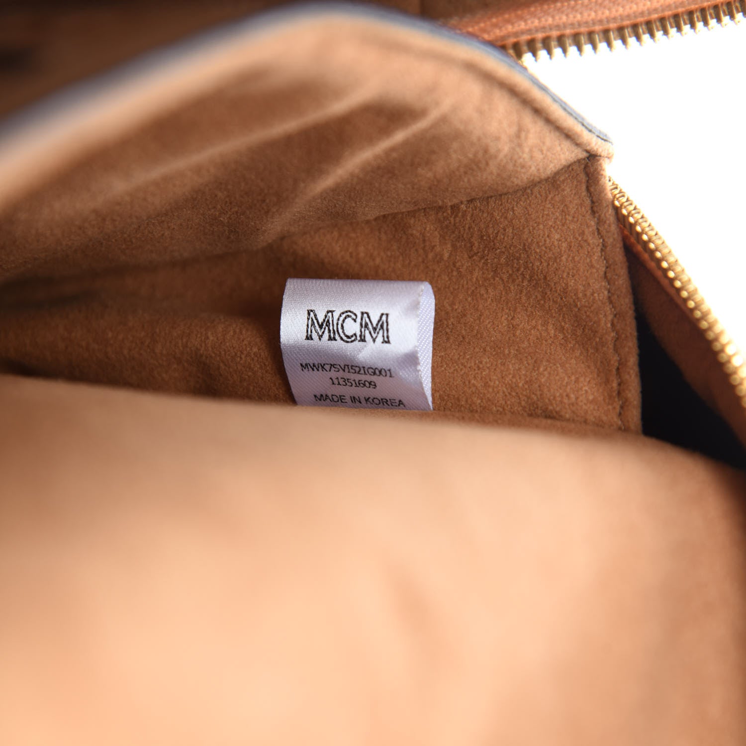 MCM Visetos Small Stud Stark Backpack Beige 9 of 10