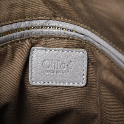 Chloe Calfskin Medium Marcie Satchel Cashmere Grey 6 of 13