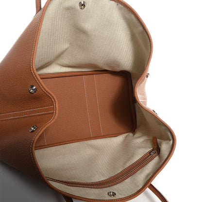 Hermes Vache Fjord Garden Party Tote 36 MM Gold 7 of 12