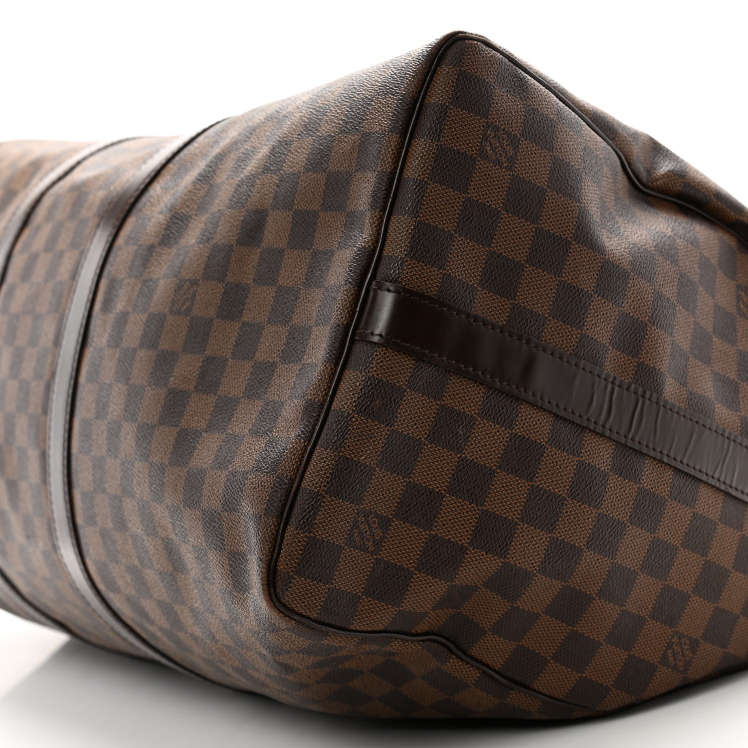 Louis Vuitton Damier Ebene Keepall Bandouliere 55 10 of 16