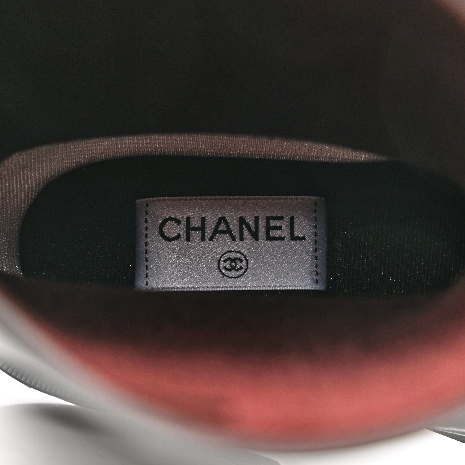 Chanel Caoutchouk CC High Boots 40 Black 6 of 9