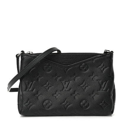 Louis Vuitton Empreinte Pallas Crossbody Black 1 of 9