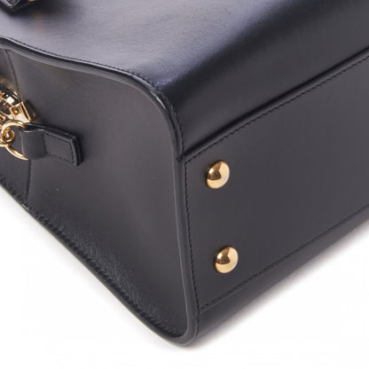 Saint Laurent Calfskin Monogram Baby Cabas Black 6 of 8