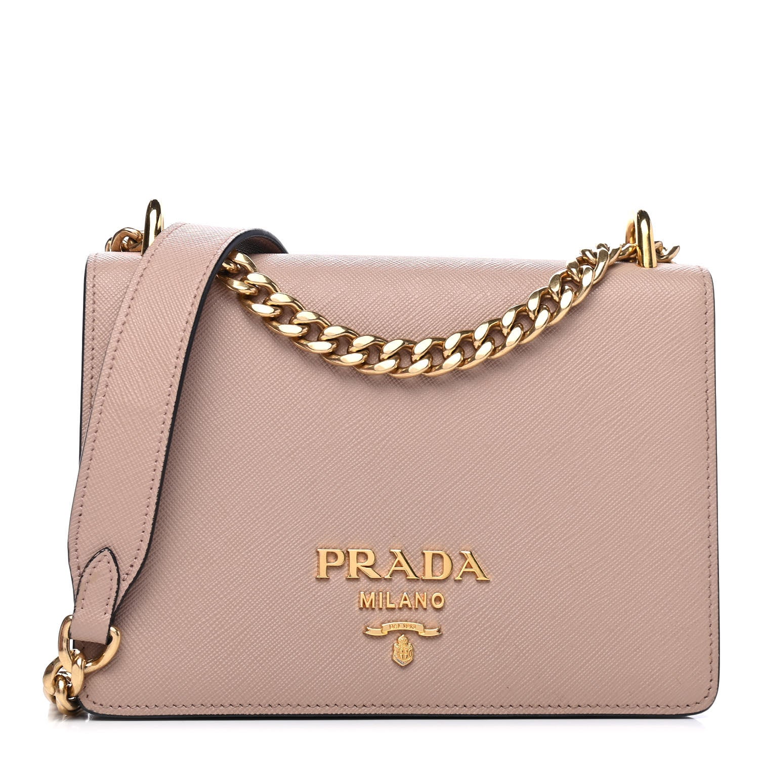 Prada Saffiano Chain Shoulder Bag Cammeo 1 of 5