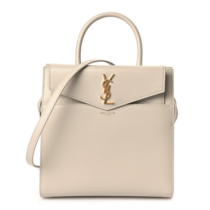 Saint Laurent Grain De Poudre Small Uptown Tote Crema Soft Crema Soft 1 of 8