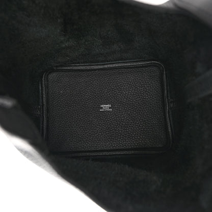 Hermes Taurillon Clemence Picotin Lock 18 PM Black 5 of 11