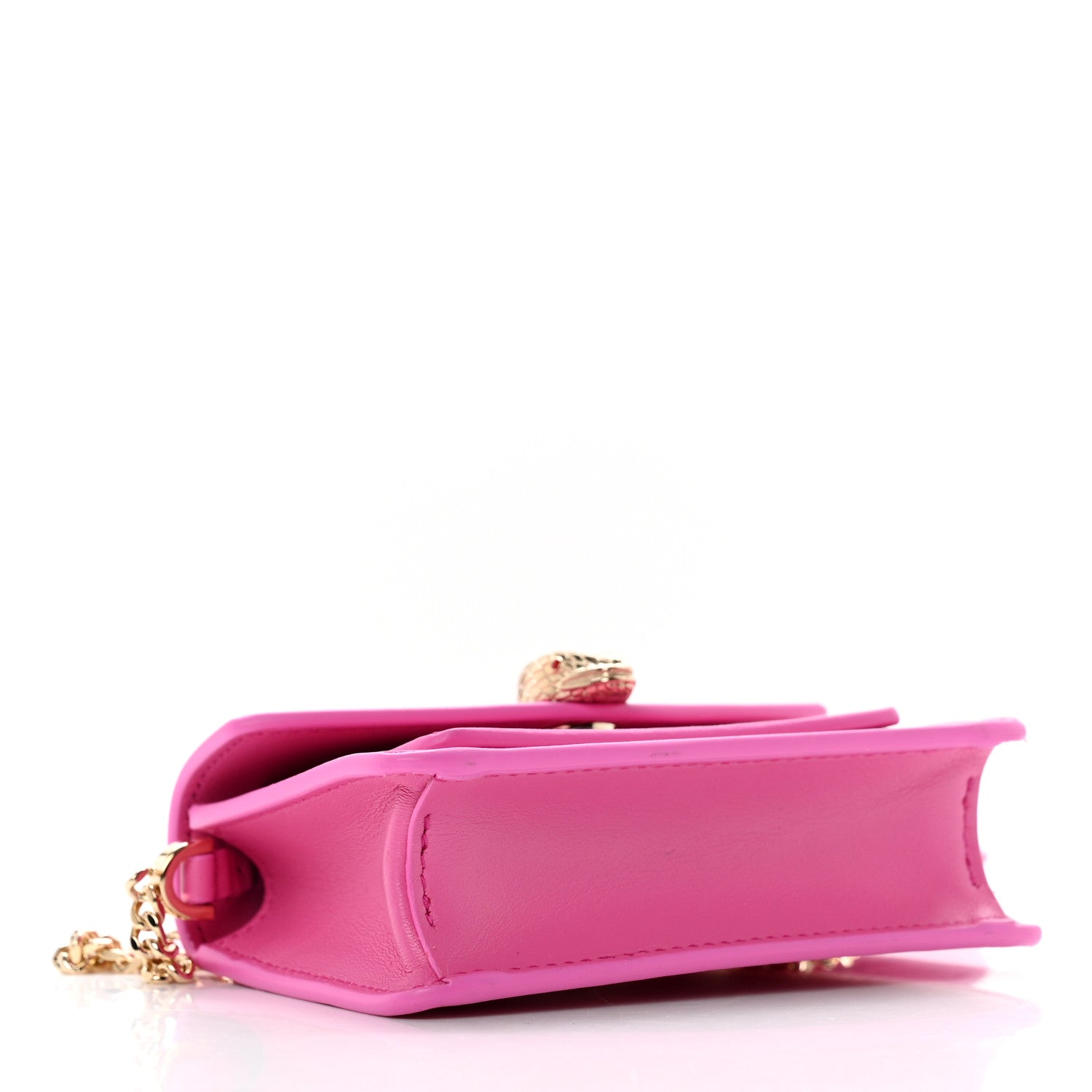 Bulgari Calfskin Serpenti Forever Micro Bag Pink 3 of 5
