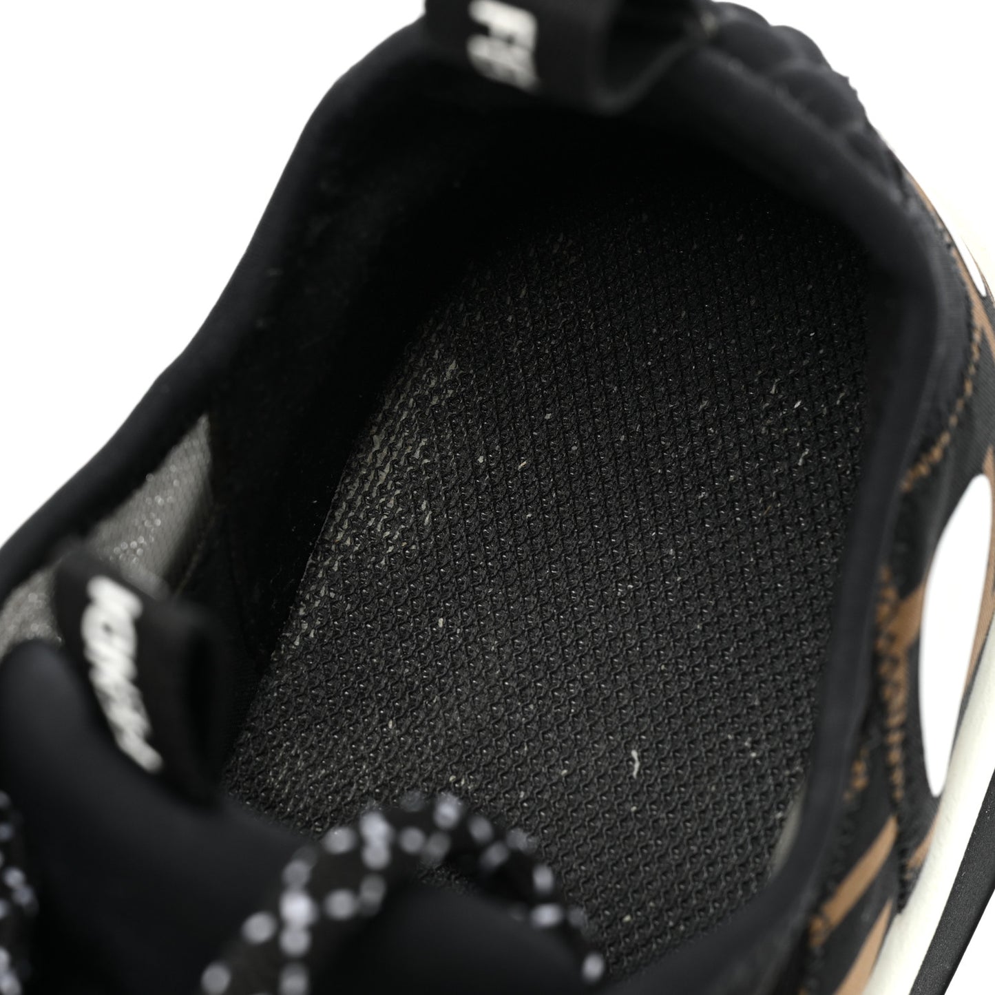 Technical Mesh Lycra FFreedom Patchwork Sneakers 37.5 Black Tobacco