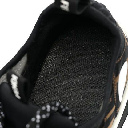 Fendi Technical Mesh Lycra FFreedom Patchwork Sneakers 37.5 Black Tobacco 9 of 11