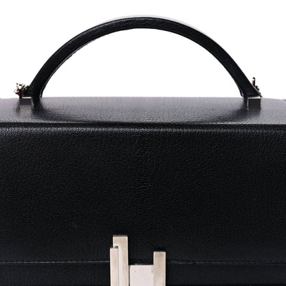 Hermes Epsom Cinhetic Boxy Top Handle Bag  Black 6 of 8