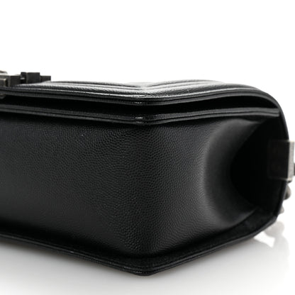 Chanel Caviar Quilted Medium Boy Flap Black 10 of 10