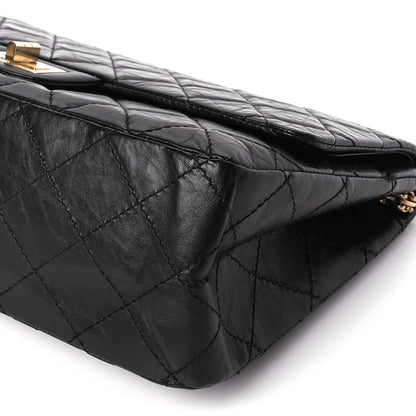 Chanel Aged Calfskin Quilted 2.55 Reissue 227 Flap Black 9 of 10