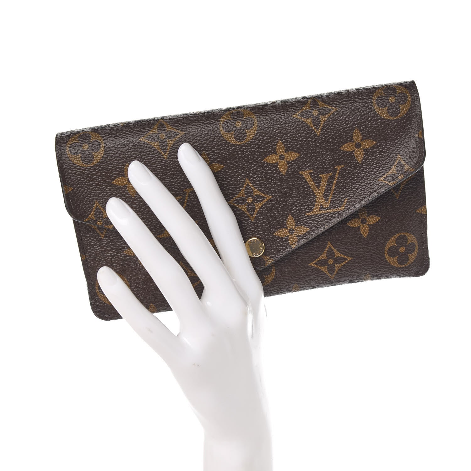 Louis Vuitton Monogram Jeanne Wallet Rose Ballerine 2 of 10